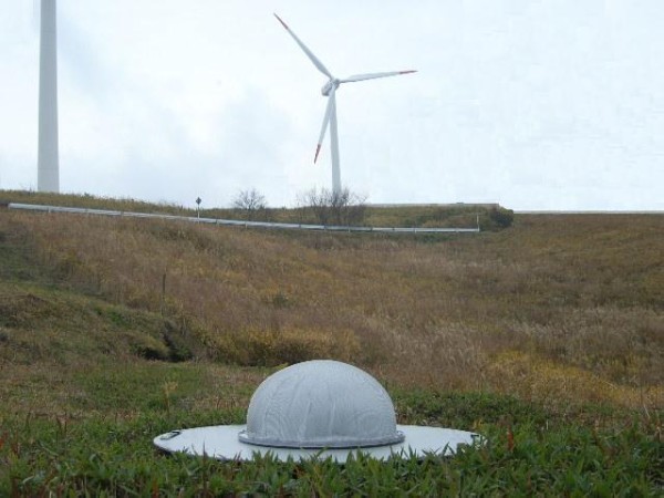 emission測定用 折りたたみ式 風力発電用 全天候ウインド スクリーン